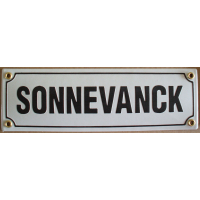 Straatnaambord klein